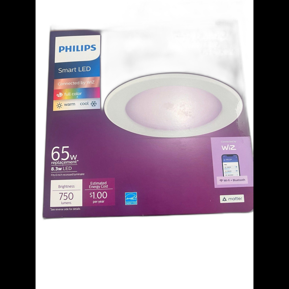 Philips Smart LED Full Color WiZ Connected Recessed Light